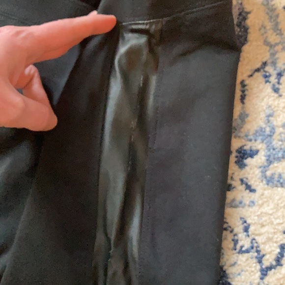 Abercrombie & Fitch vegan leather detailed legging, XS - Picture 3 of 4